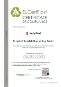 Ecoplast EuCertPlast