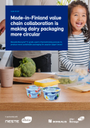 Made-in-Finland value chain collaboration is making dairy packaging more circular