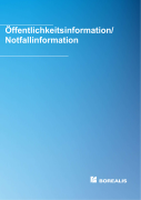 Öffentlichkeitsinformation/Notfallinformation
