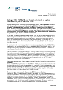 200624 Lafarge, OMV, VERBUND and Borealis join hands to capture and  utilize CO2 on an industrial scale_EN