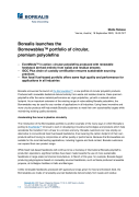 2020 09 18 Borealis launches the Bornewables™ portfolio of circular, premium polyolefins EN