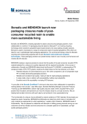 2020 09 22 Borealis and MENSHEN launch new packaging closures made of post-consumer recycled resin to enable more sustainable living_EN