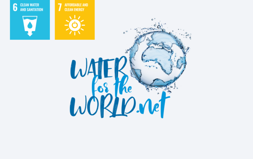 LOGO Water for the World with SDG
